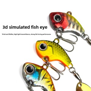 Esca Artificiale Doudou Little Whirlwind in Acciaio Inox a Lunga Gittata, Esca Rigida con Paillettes per Pesca a <span class=keywords><strong>Spinning</strong></span> - Product Image 2