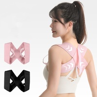 Ceinture orthopédique réglable et confortable pour le dos, amélioration de la posture de la colonne vertébrale, correction de la poitrine