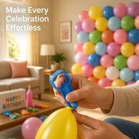 Outil de nouage rapide pour ballons, accessoires pour ballons de fête, mariage, anniversaire, Noël, facile à utiliser, pour nouer les ballons