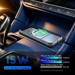 <span class=keywords><strong>Chargeur</strong></span> de voiture <span class=keywords><strong>sans</strong></span> <span class=keywords><strong>fil</strong></span> 15W le plus vendu 2026 avec protection de découpe pour caméra, ultra léger, charge rapide, Type-C pour <span class=keywords><strong>iPhone</strong></span> et Android - Product Image 2