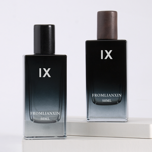 All'ingrosso 50ml di colonia da uomo in <span class=keywords><strong>bottiglia</strong></span> quadrata nera di lusso 100ml personalizzabile serigrafia per profumi <span class=keywords><strong>e</strong></span> <span class=keywords><strong>bicchieri</strong></span> - Product Image 1