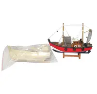 עץ דיג סירת דגם ערכת ייחודי ילדים ילד צעצוע diy ציור חינוכיים בית ספר הוראת צעצוע בעבודת יד קידום מכירות מתנה