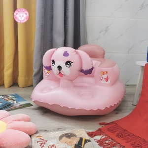 Silla de Comedor Inflable Ajustable de PVC para Bebés y Niños, Silla de Aprendizaje y Crecimiento para Cocina, Exteriores y Baño - Product Image 2