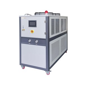 เครื่องทำความเย็นอุตสาหกรรมแบบใช้ลมเย็นพร้อมปั๊มและมอเตอร์ 380V 1100W ความแม่นยำสูง 350 กก. - Product Image 1