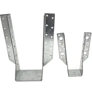 Üretici özel metal ahşap ahşap bağlayıcı ahşap kirişler için galvanizli çelik gizli kiriş askı