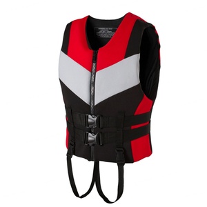 Veste de kayak orange personnalisable en gros pour adultes et enfants, en tissu Oxford, gilet de sauvetage flottant, directement de l'usine - Product Image 3