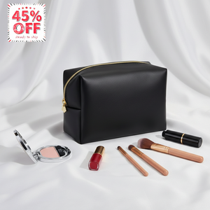 Mini Makeup Bag PU Zipper Purse Travel Cosmetic Bag <strong>for</strong> Women Girls <strong>Teens</strong> Small Compact <strong>Make</strong> <strong>up</strong> Pouch - Product Image 1