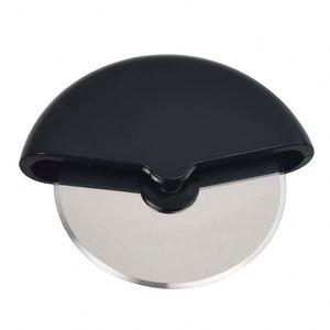 Vente en gros de coupe-pizza rond en acier inoxydable personnalisé avec logo, simple, vert, rouge, noir, outils de cuisine durables - Product Image 4