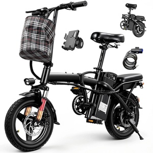 Foldable Brushless 3 Speed Bicicleta Electrica 48V 10AH Lithium Battery Rear Hub Motor LCD Display US Free Shipping Adults - Product Image 1