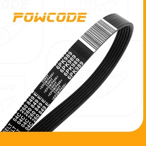 Nouveau 6PK989 04C260849E <span class=keywords><strong>courroie</strong></span> d'entraînement serpentine nervurée pour VW Jetta/Passat EA211 moteur 1.4T 1.6L accessoire <span class=keywords><strong>de</strong></span> <span class=keywords><strong>courroie</strong></span> <span class=keywords><strong>de</strong></span> générateur - Product Image 2