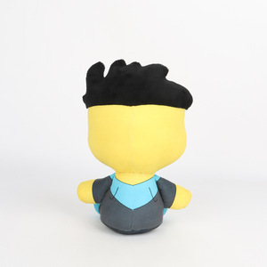 HECION Invincible 3 Mark Boneka Superhero Plush Versi Q Figur Anime-Penghilang Stres Hadiah Ulang Tahun Isi Kapas PP Jaring yang Dapat Dicuci - Product Image 6