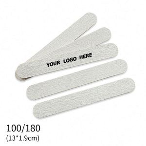 Limes à ongles en bois personnalisées - Fines, droites et écologiques pour la manucure et les promotions beauté - Product Image 1