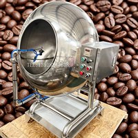 Machine à enrober les bonbons gélifiés, machine à enrober les fèves de chocolat, machine à enrober les bonbons au café, machine à polir les bonbons pour la transformation alimentaire