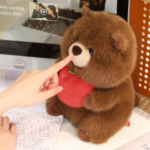 Venta caliente logotipo personalizado juguetes peluche Animal de peluche lindo diseño juguetes Marmot Kawaii juguete de peluche - Product Image 3