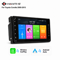 HANTUE Autoradio Android 8 pouces GPS/Wifi/RDS Autoradio Android Toyota 2 Din Lecteur multimédia pour Toyota Corolla 2005-2013