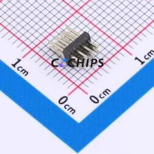 PZ127V-12-08-0720 Pin Header Through hole Component (THT),P=1.27mm Connector 2x4P 1.27mm 1.27mm Through Hole - Product Image 2