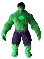 Extérieur gonflable Hulk vert géant dessin animé Anime Cosplay vert homme mascotte Costume fête publicité cérémonie accessoires