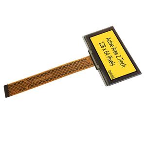 Bán Chạy UG-2864ASYDT02 Màn Hình Oled Màu Vàng Độ Phân Giải 2.7 Inch 128X64 Có Thể Tùy Chỉnh Trình Điều Khiển Ssd1325 - Product Image 1