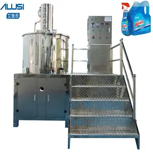 Liquid Washing Heating Mixing Tank Hair Conditioner High Shear Homogenizer Mixer