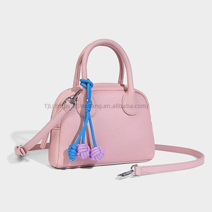 New Women's Design Ball <b>Bag</b> Versatile Fashionable Crossbody Shoulder Handbag PU <b>20L</b> Capacity Zipper Closure Tanjing - Product Image 3