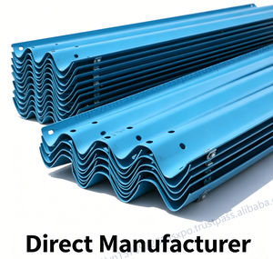 Hot <b>Dip</b> Zinc Coated Highway Guardrail With 550GSM 600GSM Anti Rust Protection - Product Image 4