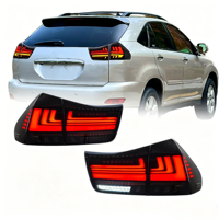 Kit de feux arrière LED améliorés pour Lexus RX330 RX350 RX400h 2003-2009 avec animation de démarrage DRL Plug and Play