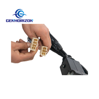 Conjunto de Control de Iluminación con Conector de Ocho Pines para Columna de Dirección Genhorizon, Repuestos Universales para Cargadoras de Ruedas
