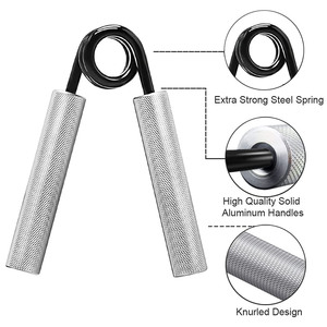 Renforceur de poignée en acier à ressort 16 mm, résistance réglable, équipement de fitness pour l'entraînement des bras et des poignets, unisexe - Product Image 2