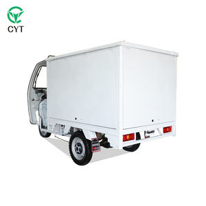 Triciclo Eléctrico de 3 Ruedas con Cabina Cerrada a Prueba de Lluvia y Caja de Carga Resistente, una Revolución en el Transporte - Product Image 4