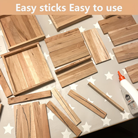 Juego de Bloques de Madera Apilables, 54 Piezas, Torre de Equilibrio Familiar, Juego de Habilidades para Bebés y Niños Pequeños, Bloques de Construcción Montessori, Juego de Interior