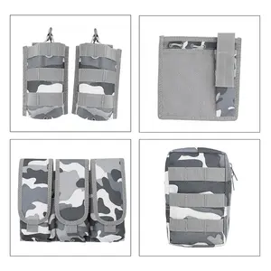 Double Safe Custom Camouflage Tactical Multi-Functional Outdoor Security Tactical Camo Vest For Unisex