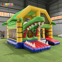 Langko Gonflables Hupfburg Dmuchany Zamek Castel Gonflabil Dragon Bounce House avec toboggan