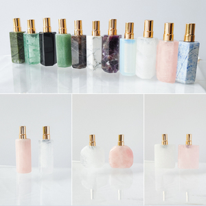 Bouteille de parfum en cristal clair à Quartz avec LOGO personnalisé - Product Image 6