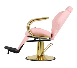 Gold Hairdressing <strong>Salon</strong> Chair for <strong>Beauty</strong> Spa <strong>New</strong> Style Barbershop Furniture for Living Room - Product Image 4