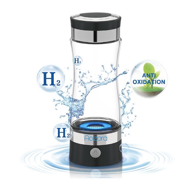 2023 Best-Selling 300ml Large Capacity Rechargeable Hydrogen Water Bottle for Home and Travel