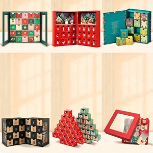 Boîte <span class=keywords><strong>de</strong></span> <span class=keywords><strong>calendrier</strong></span> <span class=keywords><strong>de</strong></span> <span class=keywords><strong>l</strong></span>'<span class=keywords><strong>Avent</strong></span> <span class=keywords><strong>de</strong></span> Noë<span class=keywords><strong>l</strong></span> blanche 12 jours avec nœud en ruban, boîte cadeau rigide vide pour cosmétiques et bombes <span class=keywords><strong>de</strong></span> <span class=keywords><strong>bain</strong></span> - Product Image 1