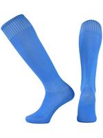 Chaussettes de football respirantes multicolores personnalisées avec logo, hauteur genou, fines pour l'été
