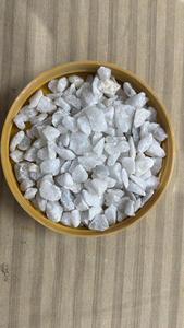 Éclats de marbre crème ivoire lavés à l'eau de qualité supérieure pour revêtement de sol en terrazzo extérieur et décoration d'aménagement paysager pierre concassée et gravier - Product Image 2