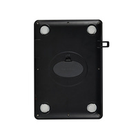 Balance de cuisine numérique J&R, grande et plate, en acier inoxydable, 15 kg (33 lb), avec règle