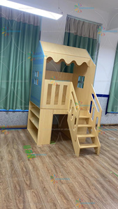 Librería Chiquitos, librería de estilo, área de lectura, estantería de madera para niños para biblioteca, jardín de infantes, <span class=keywords><strong>Centro</strong></span> de Entrenamiento de educación temprana - Product Image 6