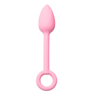 Haltères vaginales Kegel en silicone pour femmes avec anneaux de traction, zone privée post-partum, <span class=keywords><strong>yoga</strong></span>, relaxation et entraînement de récupération - Product Image 3