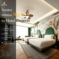 Solution complète pour projets de rénovation hôtelière, avec support OEM ODM, mobilier d'hôtel durable et personnalisé, et ensembles de chambre d'hôtel modernes et de luxe