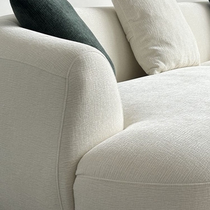 Meubles de canapé de salon crème de haute qualité canapé incurvé luxe doux Designer Lounge <span class=keywords><strong>Suite</strong></span> canapé canapés minimalistes pour la maison - Product Image 6