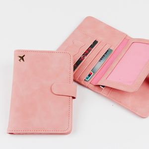 Cartera de Viaje de Cuero PU con Bloqueo RFID y Múltiples Ranuras para Tarjetas, Diseño Lindo y Porta Pasaportes - Product Image 3