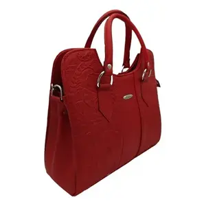 Bolso de Mano de Lujo Fana Thaliss de Piel de Vaca Cincelada en Rojo para Chicas Bolso de Verano con una Correa Estilo Clásico de Última Moda con Logotipo Personalizado - Product Image 1