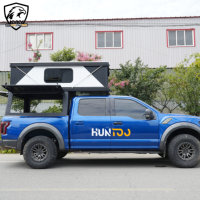 Tente de toit pliable pour camping-car, imperméable, pour le camping en plein air, de la marque Hunttoo