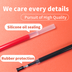 <span class=keywords><strong>Ricariche</strong></span> per Penne Gel di Alta Qualità Marca Zhixin, Punta 0.5mm, Inchiostro Blu/Nero/Rosso, Penna a Sfera in Plastica per Ufficio e Scuola - Product Image 3