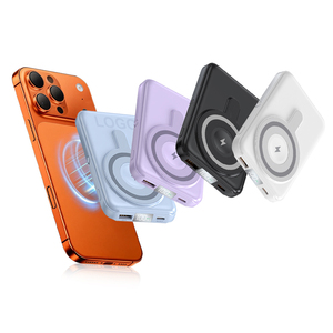 <span class=keywords><strong>Cargador</strong></span> Portátil Ultra Delgado Magsafered, Banco de Energía Magnético Inalámbrico de Carga Rápida de 20W para <span class=keywords><strong>iPhone</strong></span> 17, Reloj y Auriculares - Product Image 5