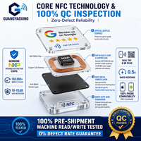 Support d'affichage de menu de table NFC RFID avec fonction de lecture de code QR, de carte de visite et de paiement, étanche pour usage hôtelier
