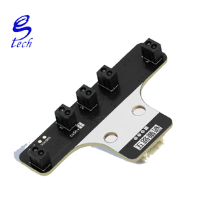 Módulo de Sensor de Seguimiento de Cinco Vías de Marca Original para Vehículos Pequeños Inteligentes, Interfaz I2C, Infrarrojos/Nivel de Gris - Product Image 1